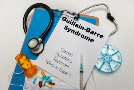 GBS pamphlet, stethoscope and meds